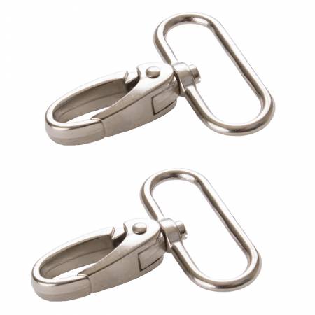 Swivel Hook 1 1/2in Black Metal