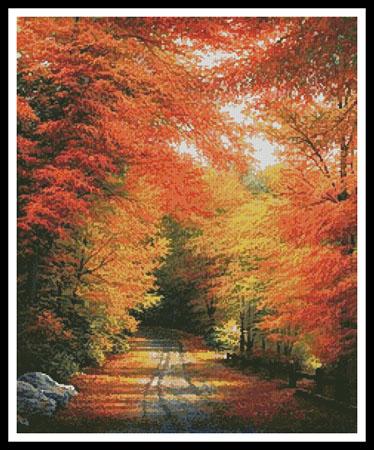 Artecy Cross Stitch - Autumn in New England