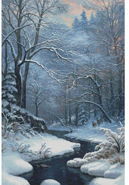 Artecy Cross Stitch - Winter Pose