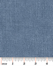 Burlap Marine Blue
