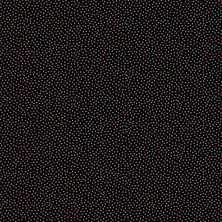 Black Mini Dots And Hearts - C8821-BLK