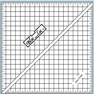 Bloc Loc Ruler  - Half Square Triangle (HST)