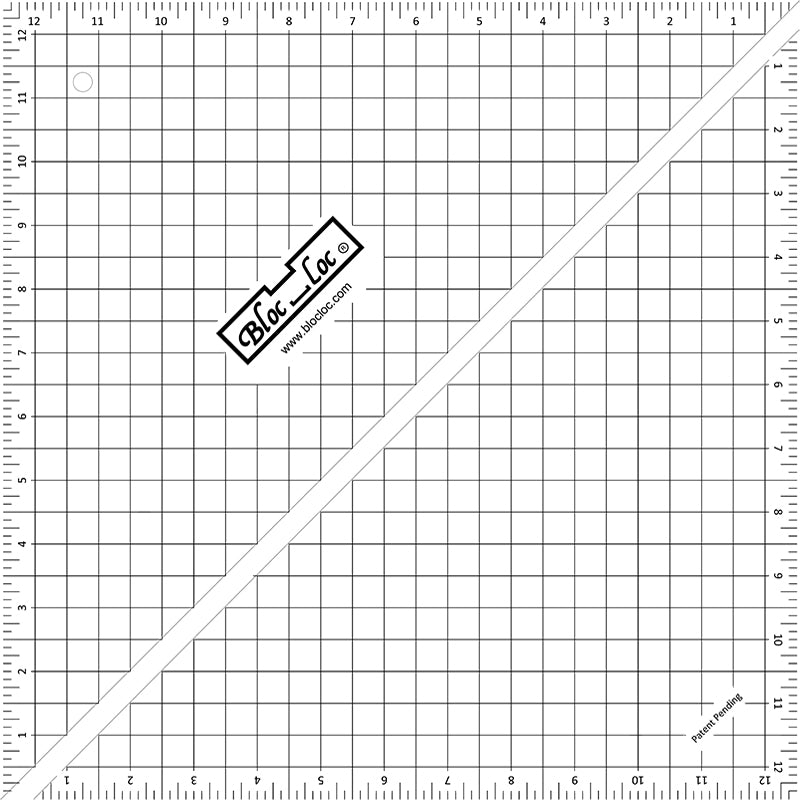 Bloc Loc Ruler  - Half Square Triangle (HST)