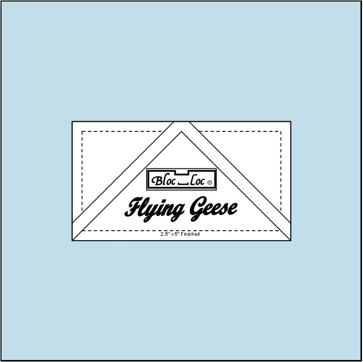 Bloc Loc - Flying Geese Ruler