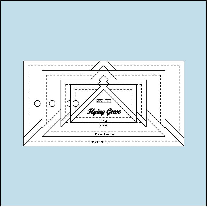 Bloc Loc - Flying Geese Ruler Set