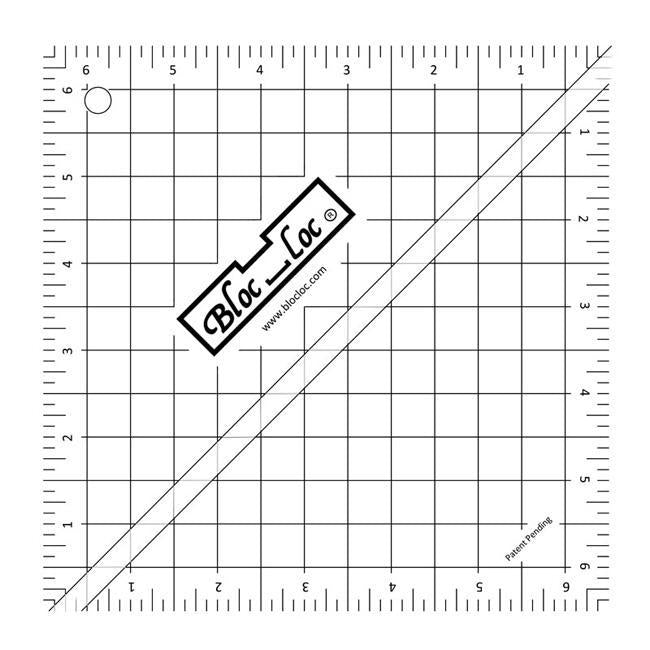 Bloc Loc Ruler  - Half Square Triangle (HST)