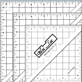 Bloc Loc Ruler - Half Square Triangle  Set