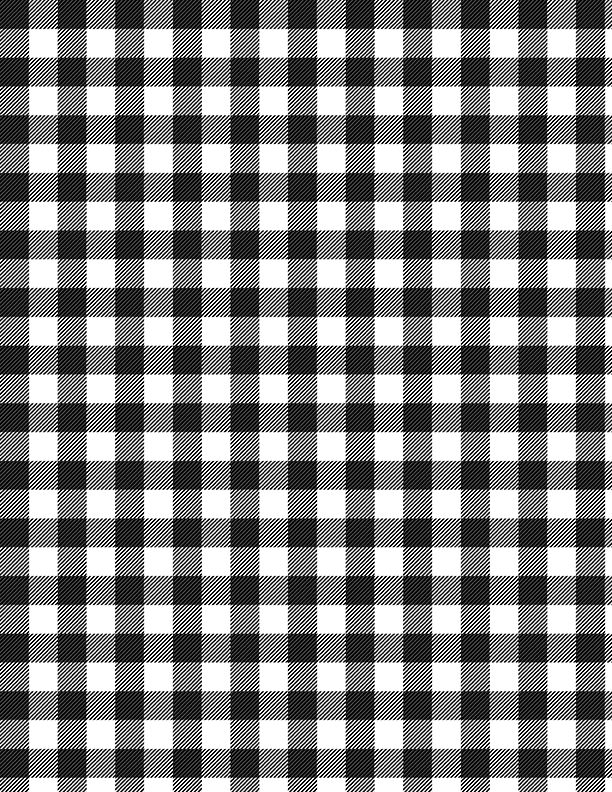 Buffalo Plaid Black/White