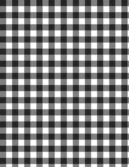 Buffalo Plaid Black/White