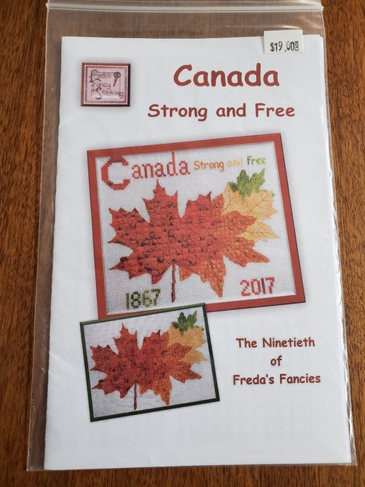 Freda's Fancy Stitching - Canada Strong and Free