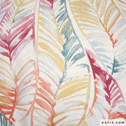 Canvas Recycled Print Leaves