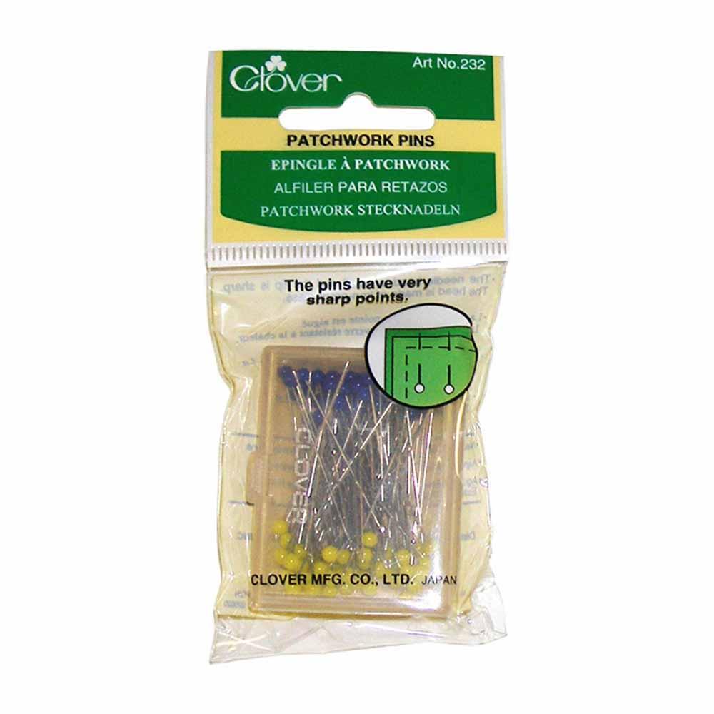 Patchwork Glasshead Pin (Size 23 232CV)