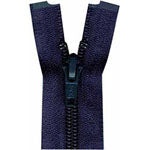 One Way Separating Zipper 75cm Navy
