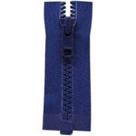 One Way Separating Zipper 75cm Royal Blue - 6475558