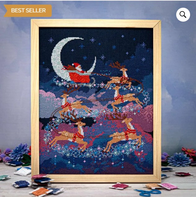 Counting Puddles - Santa's Moonlit Ride