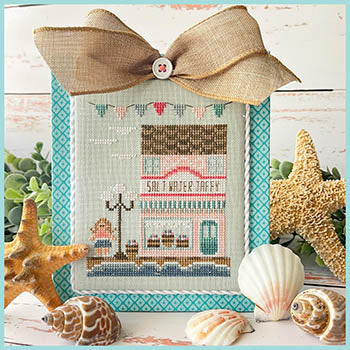 Country Cottage Needleworks - Beach Boardwalk Salt Water Taffy Shop