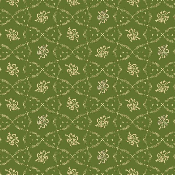 Cozy Christmas Bells Green