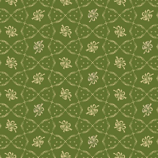 Cozy Christmas Bells Green