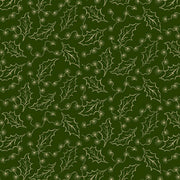 Cozy Christmas Holly Hunter 108" Quilt Back