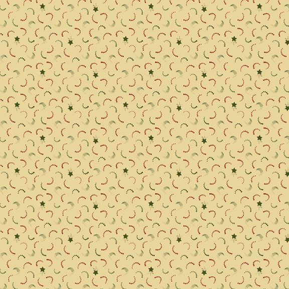 Cozy Christmas Moon Stars Cream