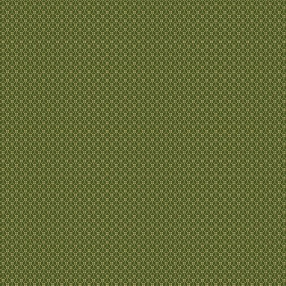 Cozy Christmas Tiny Dots Green