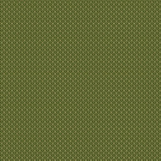 Cozy Christmas Tiny Dots Green