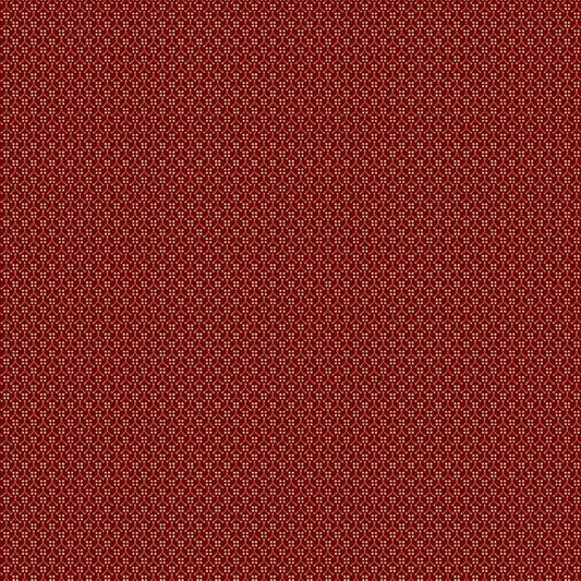 Cozy Christmas Tiny Dots Red