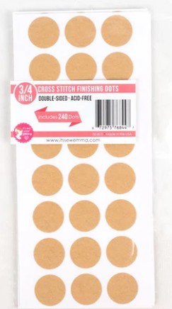 Cross Stitch Finishing Dots