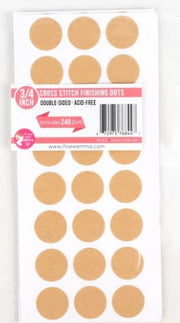 Cross Stitch Finishing Dots
