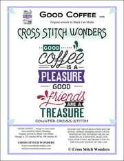 Cross Stitch Wonders - Good Coffee…
