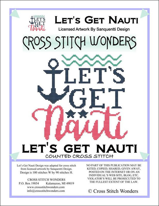 Cross Stitch Wonders - Let's Get Nauti