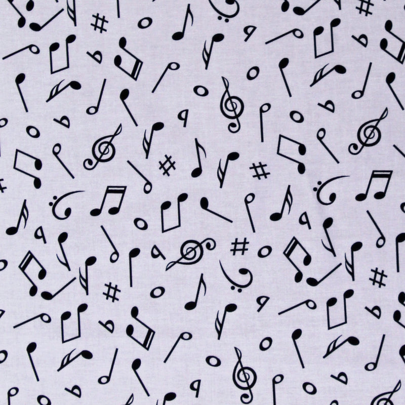 Music is in the Air Notes White