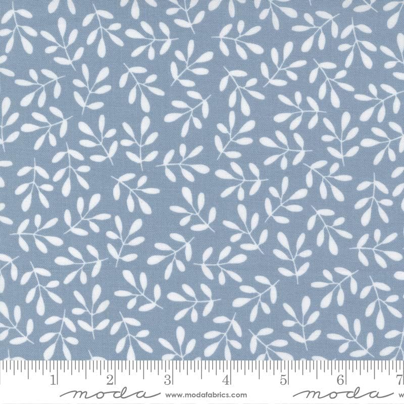 D Is For Dream Sprigs Leaf Dark Blue