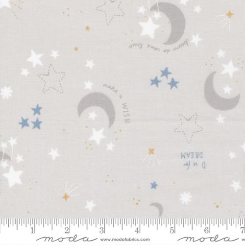 D Is For Dream Moon & Stars Grey