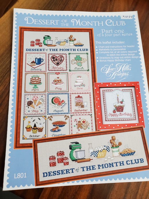 Sue Hillis Designs - Dessert of the Month Club Part One