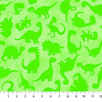 FQ Dino Silhouette Green - 10197-72