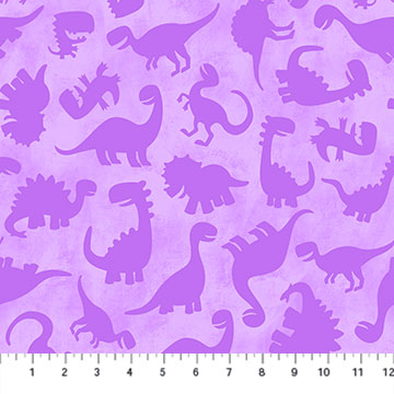 Dino Silhouette Purple - 10197-83