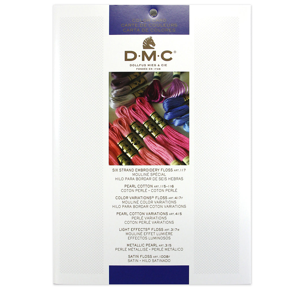 DMC Printed Color Card – The Quiltery