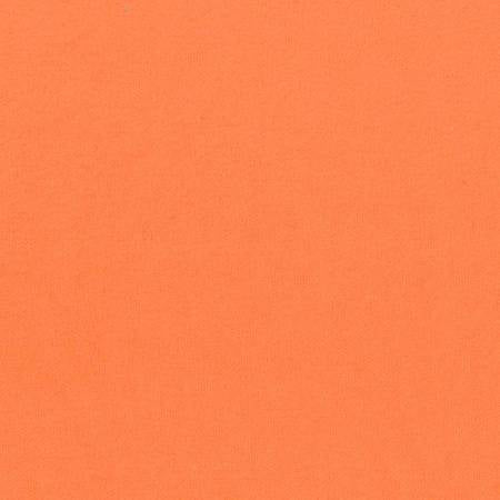 Orange Solid Flannel Heavyweight