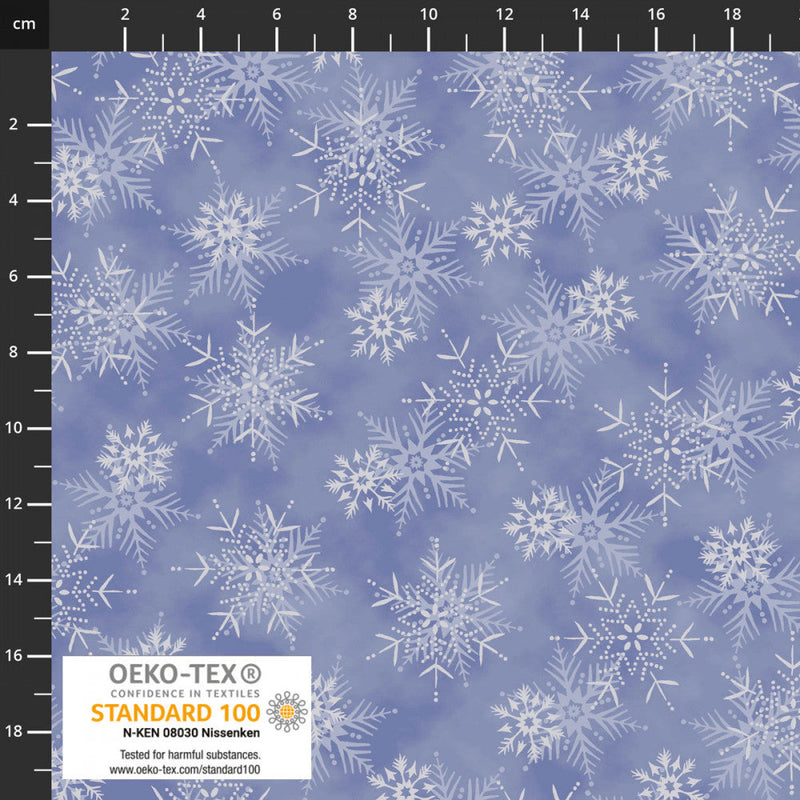 Frosty Snowflake Light Purple - 4590-611
