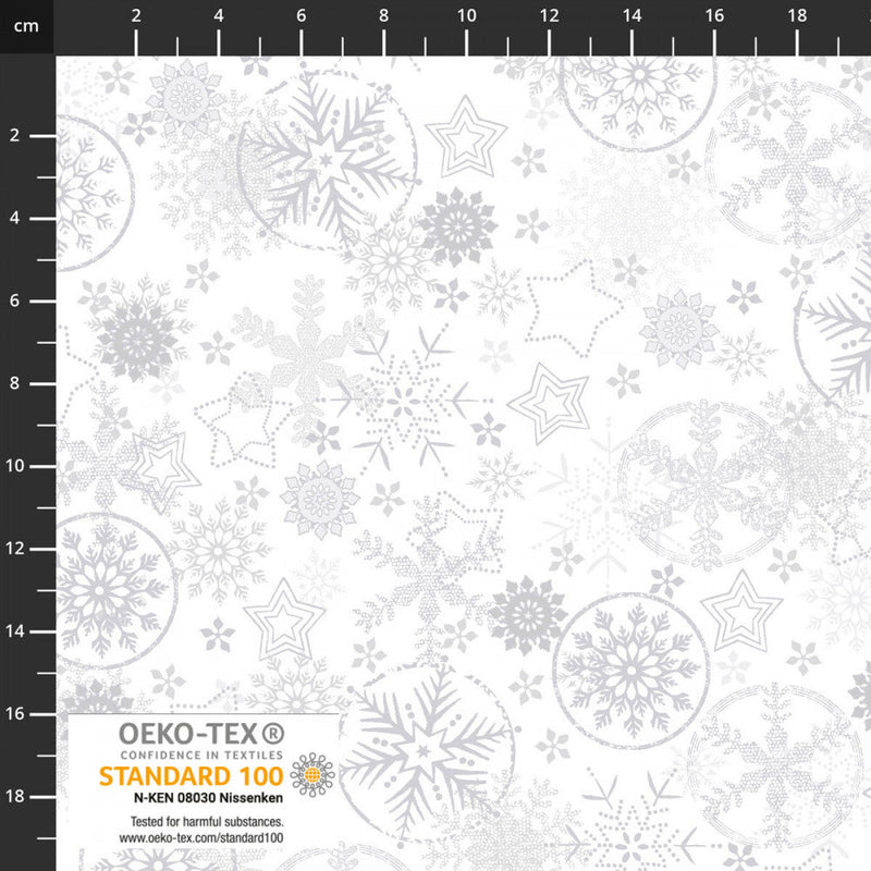 Frosty Snowflake White - 4590-100