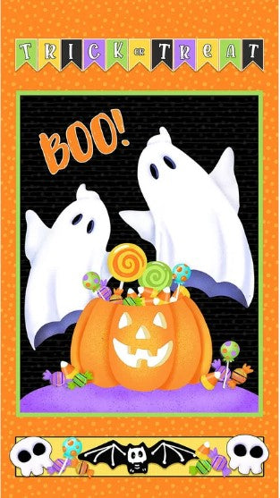 Glow Ghosts Ghosts & Pumpkin Panel