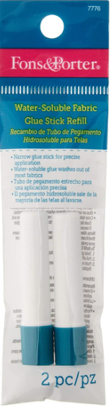 Fons & Porter Water Soluble Fabric Glue Stick Refill - FP7776