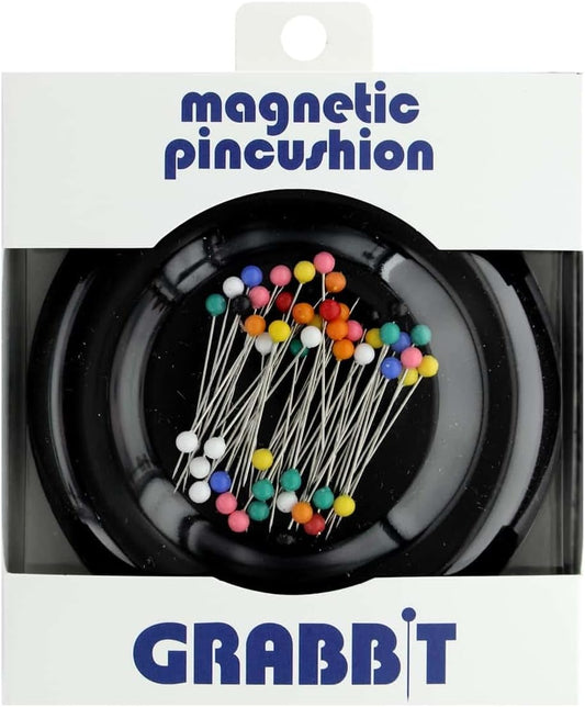 Grabbit Magnetic Pincushions Black