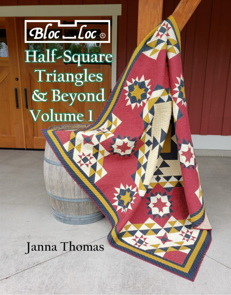 PRE-ORDER Half-Square Triangles & Beyond Volume 1 - CQB-HSTV1