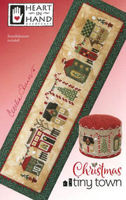Heart in Hand Needleart - Christmas Tiny Town (w/emb)