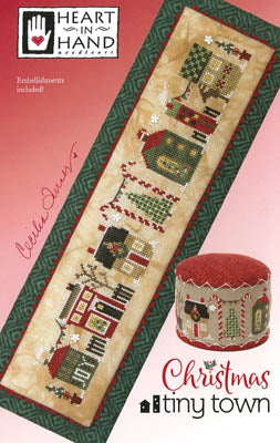 Heart in Hand Needleart - Christmas Tiny Town (w/emb)