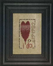 Heart in Hand Needleart - I Do