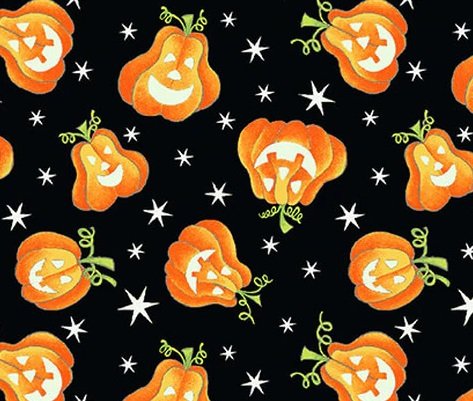 Here We Glow Tossed Pumpkins