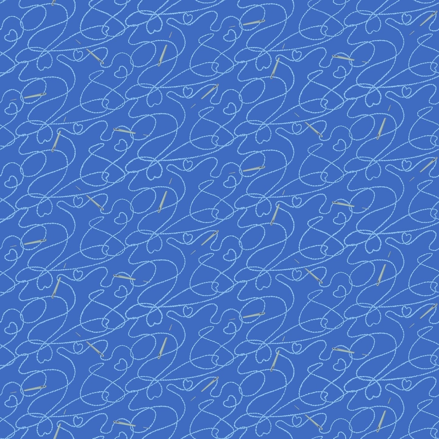 Stitch & Needle Blue
